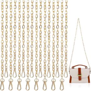 Purse Chain Replacement, 8 Pack Wallet Chain Shoulder Bag Chain, 47 Inch, Metal in Saudi Arabia