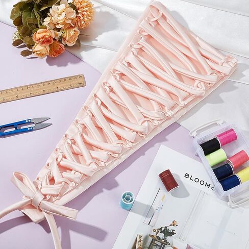 BENECREAT Wedding Dress Corset Back Kit, Rose Zipper Replacement, Adjustable DIY Craft Corset Back Dress Accessories for Prom Dress Strap in Saudi Arabia