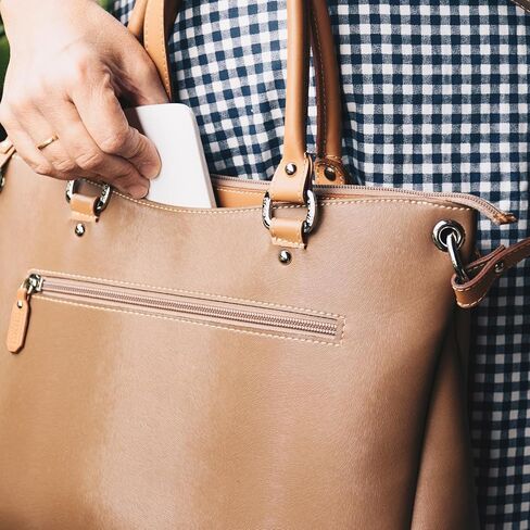 uxcell PU Leather Zipper, 13.8"x1.9" Sewing Coil Bulk Zipper Frame Replacement for Crochet Handbag Purse Shoes Jeans DIY Craft Accessories, Brown in Saudi Arabia