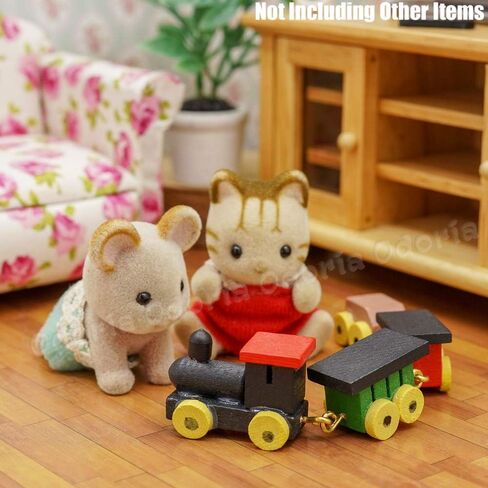 Odoria 1/12 Miniature Train Dollhouse Nursery Accessories in Saudi Arabia