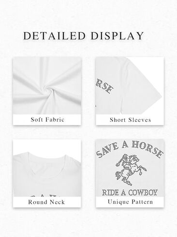 Cropped Cowgirl Outfits for Women Sparkly Western Country Concert Graphic Tee Rodeo Crop Top in Saudi Arabia