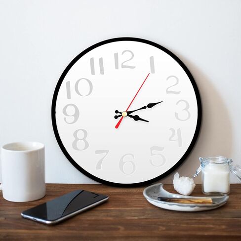 Round Round Wall Clock راتنج الايبوكسي 2 مجموعات على مدار الساعة راتنجات السيليكون على مدار الساعة طقم ساعة الحائط الصب الموقت صنع قوالب لصنع مركبة فنية DIY إكسسوارات التمرينات in Saudi Arabia
