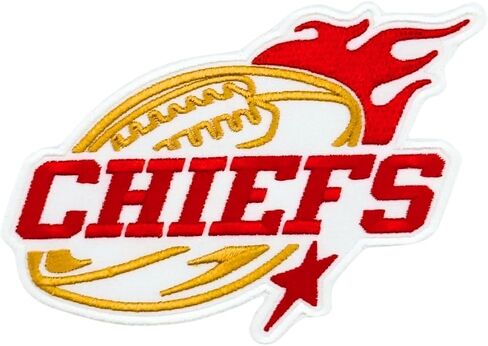 Siam Accs Rugby Fans Chiefs Football Stars Patch Embroidery American Football Fan Favorite Team Iron On Sew On for Clothing Backpacks Jeans Motorcycle Sew On Custom Jackets Hats Tactical Bags in Saudi Arabia