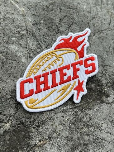 Siam Accs Rugby Fans Chiefs Football Stars Patch Embroidery American Football Fan Favorite Team Iron On Sew On for Clothing Backpacks Jeans Motorcycle Sew On Custom Jackets Hats Tactical Bags in Saudi Arabia