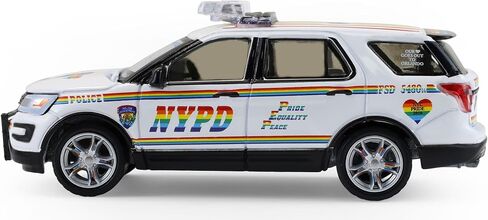Greenlight 43050 -C 1:64 Scale Hot Pursuit Series 47 Diecast Police Meanicles 2016 Foly Interceptor Utility - NYPD Pride Livery in Saudi Arabia
