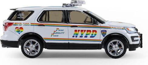 Greenlight 43050 -C 1:64 Scale Hot Pursuit Series 47 Diecast Police Meanicles 2016 Foly Interceptor Utility - NYPD Pride Livery in Saudi Arabia