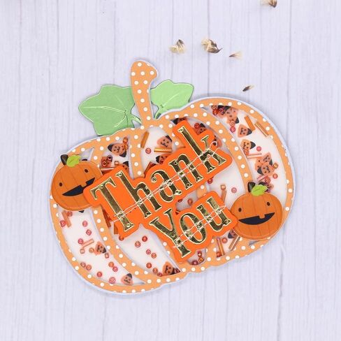 Kscraft Big Pumpkin Shaker Cutting Metal Dies Stencils for DIY Scrapbooking/Photo Photo Decorative Devosing Diy Paper Cards in Saudi Arabia