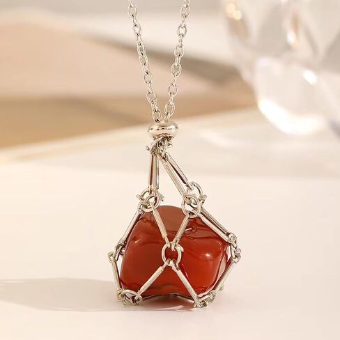 3 PCS Crystal Necklace Molder Necklate Stone حامل الحجر القابل للتعديل in Saudi Arabia