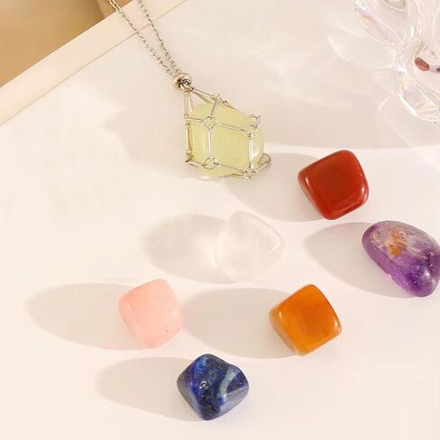 3 PCS Crystal Necklace Molder Necklate Stone حامل الحجر القابل للتعديل in Saudi Arabia