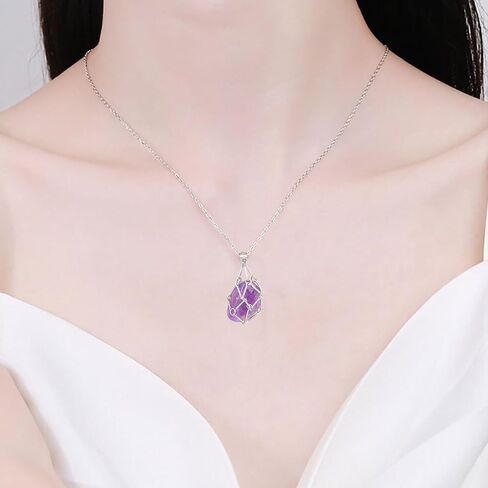 3 PCS Crystal Necklace Molder Necklate Stone حامل الحجر القابل للتعديل in Saudi Arabia