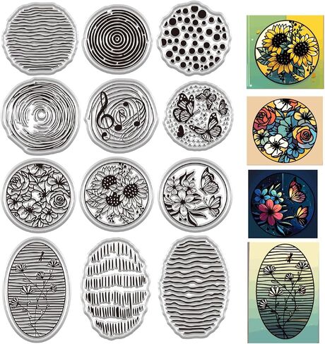CRASPIRE Tickets Theme Clear Rubber Stamps for Card Making Initial Reusable Transparent Silicone Seals Stamp Journalism Card Making Friends DIY Scrapbooking Photo Frame Album Decor Art in Saudi Arabia