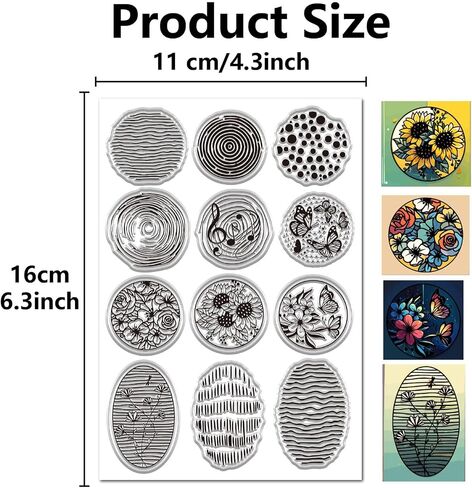 CRASPIRE Tickets Theme Clear Rubber Stamps for Card Making Initial Reusable Transparent Silicone Seals Stamp Journalism Card Making Friends DIY Scrapbooking Photo Frame Album Decor Art in Saudi Arabia
