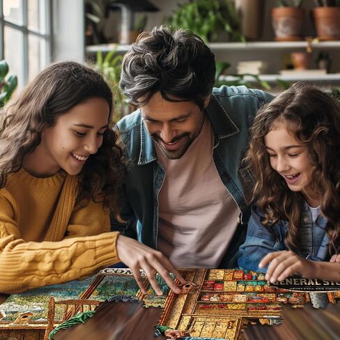 White Mountain The General Store Puzzle 500 قطعة من الألغاز بانوراما عتيقة للبالغين in Saudi Arabia