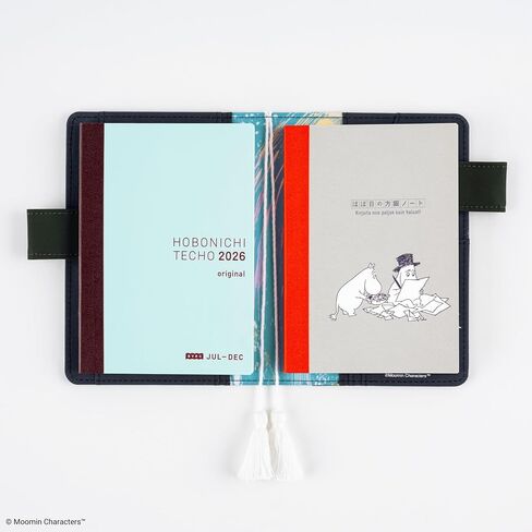 ほぼ日 Hobonichi Techo Accessories – Moomin: Hobonichi Graph Notebook (A6) - Moomin in Saudi Arabia