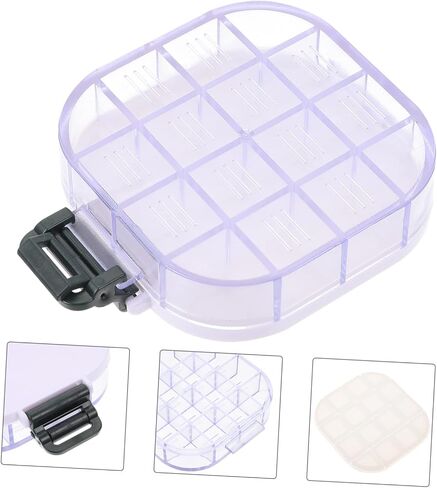 GADPIPARTY 16-COMPARTMENT BAINCOLOR DOPMMENT BOX 2 PCS لوحة ترطيب للفنانين ألوان عشوائية للطلاء والفن المشاريع الفنية in Kuwait