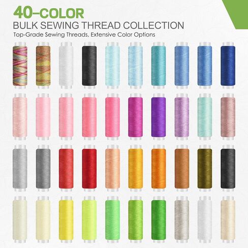 Baryfokwo Sewing Kit for Adults with Ultra Sharp Fabric Scissors, 242 Pcs Newly Upgraded Portable Travel Sewing Kit Professional Hand Needle and Thread Kit for Beginners Home Travel in Saudi Arabia