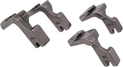 CKPSMS Brand - 4PCS Shirring/Gathering Tape Presser Foot​ Compatible with/Replacement for JUKI Brand DDL-5550 DDL-8700 DDL-9000 TL-18QVP TL-2010Q Brother Brand DB2-B745 DB2-B755 Singer Brand 95 96 in Saudi Arabia