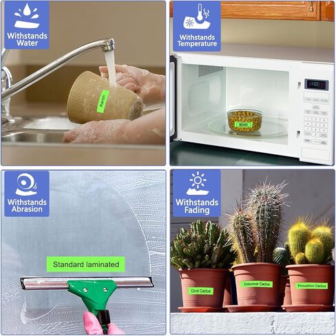 Greencycle متوافق مع Brother p-touch Label Tape Tze-D41 18mm 0.7 "Green Green Tzed41 Tz-D41 Tze Tz 3/4 بوصة أسود على شريط تسمية أخضر الفلورسنت لـ PT-D410 PT-D400 PT-D600 in Saudi Arabia