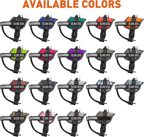 Dogline Unimax Dog Harness Step مع بقع الكلب الأعمى عاكسة لا تبرز ، وأشرطة قابلة للتعديل ، والنيوبرين القابل للتنفس من أجل الطبية ، والخدمة ، والتعرف على الكلاب وتدريب الكلاب 36 إلى 46 "Giraffe Gray in Kuwait