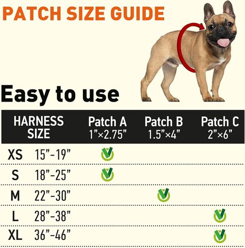 Dogline Unimax Dog Harness Step مع بقع الكلب الأعمى عاكسة لا تبرز ، وأشرطة قابلة للتعديل ، والنيوبرين القابل للتنفس من أجل الطبية ، والخدمة ، والتعرف على الكلاب وتدريب الكلاب 36 إلى 46 "Giraffe Gray in Kuwait