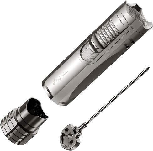 Triple Jet Flame Cigar Lighter, Cigar Punch, Cigar Draw Enhancer, Cigar Holder,All-in-one Refillable Butane Torch Lighter. Cigar Accessories(Gas Not Included) in Saudi Arabia