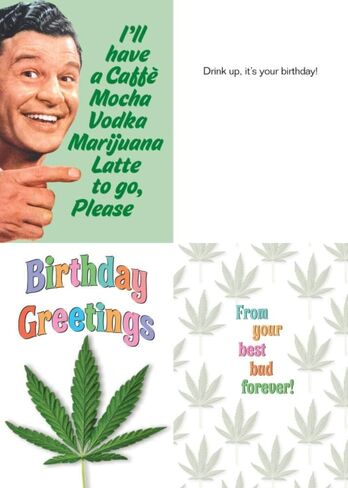 Men's Funny Adult Birthday Greeting Card (5" x 7") by Smart Alex 3 Pack + 3 Envelopes (Star Trek Captain's Log) in Kuwait
