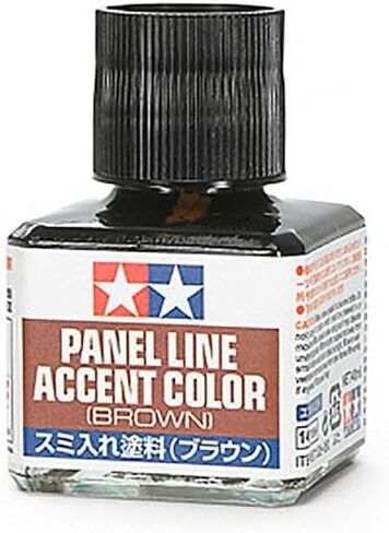 TAMIYA Panel Line Accent Color 40ml Brown TAM87132 Plastics Paint Enamels in Saudi Arabia