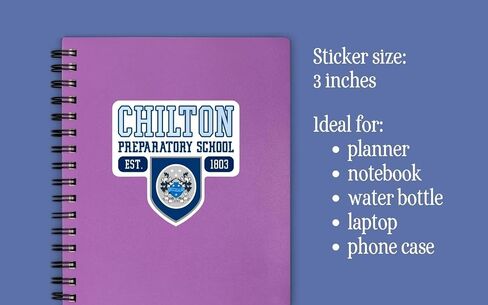 ملصق Chilton Sticker مقاوم للماء Vinyl Chilton Lumni Luke's Diner Stars Hollow (3 بوصات) in Saudi Arabia