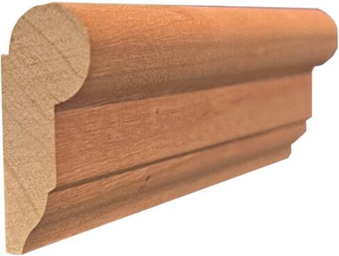 EWPC11 Picture Hanging Rail 1-5/8" Tall x 11/16" Moulding. Unfinished, Poplar, 94" in Saudi Arabia