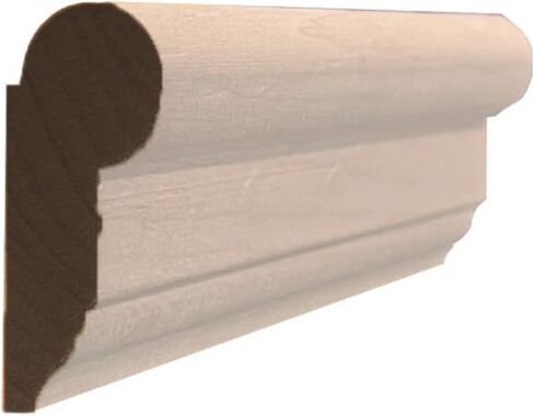 EWPC11 Picture Hanging Rail 1-5/8" Tall x 11/16" Moulding. Unfinished, Poplar, 94" in Saudi Arabia