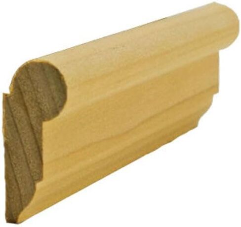 EWPC11 Picture Hanging Rail 1-5/8" Tall x 11/16" Moulding. Unfinished, Poplar, 94" in Saudi Arabia