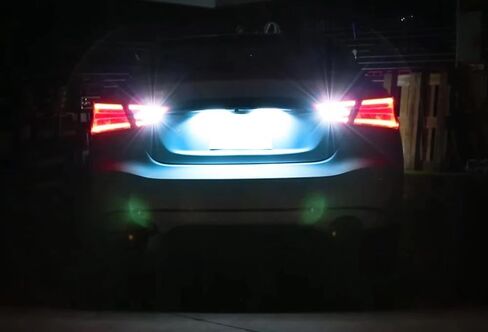 iJDMTOY OEM-Fit 3W Full LED License Plate Light Kit Compatible With 2019/2020-up Nissan Altima Sentra Versa Rogue, Powered by 18-SMD Xenon White LED in Kuwait