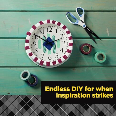 تعبيرات سكوتش شريط بريق washi ، شريط الفنون والحرف اليدوية ، .59 في x 196 بوصة ، بريق أخضر داكن ، 6 لفات in Saudi Arabia