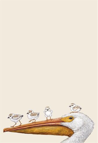 Vicki Sawyer Vegintarian Owl Notepad - وسادة مذكرة قرطاسية زخرفية لطيفة لقائمة التسوق ، لإجراء قائمة ، تذكير - 30 ورقة لكل وسادة 6.5 × 9.5 بوصة in Kuwait