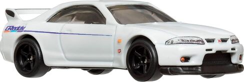 Hot Wheels Premium Care Cult Carnible Toy Car ، 1:64 Scale Die-Cast Nissan Skyline R-33 ، مركبة الكلاسيكيات الحديثة مع إطارات REAL Riders in Saudi Arabia