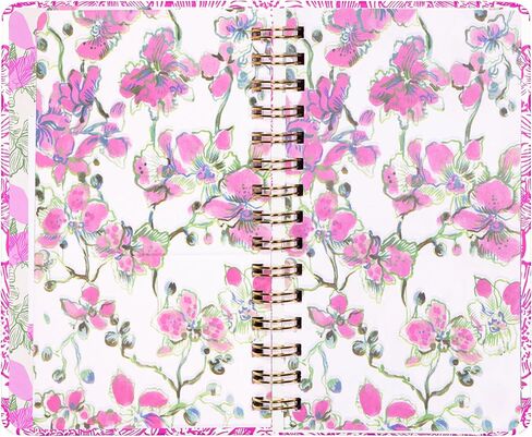 Lilly Pulitzer Medium Monthly Planner January 2026 - December 2026, Monthly Agenda & Calendar, Stickers, Pockets, & Spiral Binding (Unforgettable Pink) in Saudi Arabia