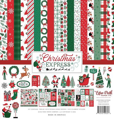 Echo Park Paper Christmas Collection Kit ، Multi in Saudi Arabia