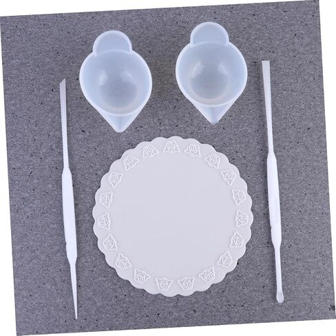 DIY Crystal Epoxy Tool Kit Cup Palette Painting Palette Stylish Easy Clean in Saudi Arabia
