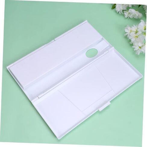 Watercolor Paint Box with Cover Compartments Folding Palette for Artists Lightweight and Portable Color Mixing Tray for Art Studio and School in Saudi Arabia