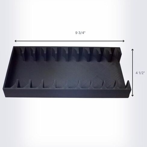 10 Game Cartridge Holder for Sega Genesis and Mega Drive - Game Organizer Tray stand, Reduce Clutter, Organize, Dust Protector, Works with Sega Genesis cartridge games in Saudi Arabia
