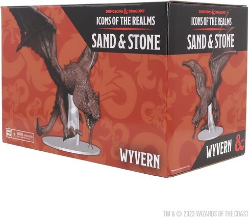 D&D Icons of The Realms: Sand & Stone - Wyvern in Saudi Arabia