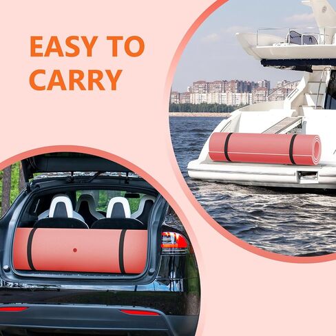 Floating Mat for Lake, 9/12/18 FT Floating Water Mat with Tear-Resistant XPE Foam in Kuwait