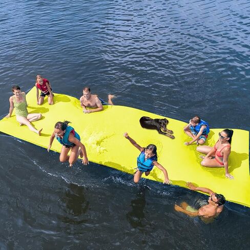 Floating Mat for Lake, 9/12/18 FT Floating Water Mat with Tear-Resistant XPE Foam in Kuwait