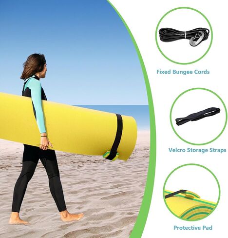Floating Mat for Lake, 9/12/18 FT Floating Water Mat with Tear-Resistant XPE Foam in Kuwait