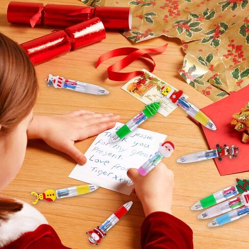 12pcs Halloween Als ، أقلام حلقات متعددة الألوان مع أضواء 4 ألوان في 1 هالوين قابلة للسحب 0.7 ملم قرطاسية تكتب متعددة الألوان لعطلة الحفلات المدارس لوازم الطلاب in Kuwait