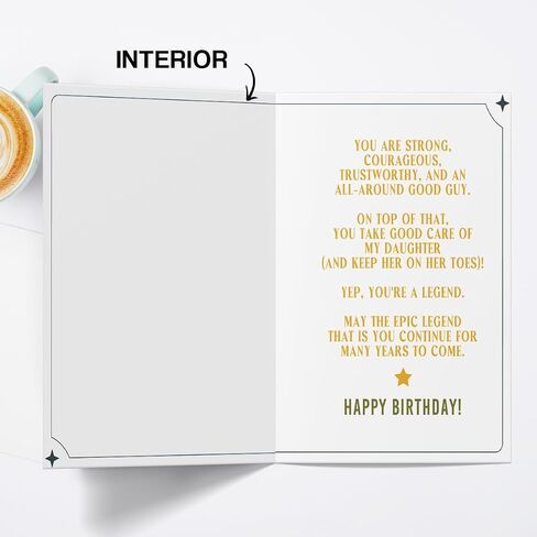 Birthday Card for Aunt,Unique Auntie Gifts from Nephew Niece,Thick Card Stock with Premium Envelope 5.3in x 8in in Saudi Arabia