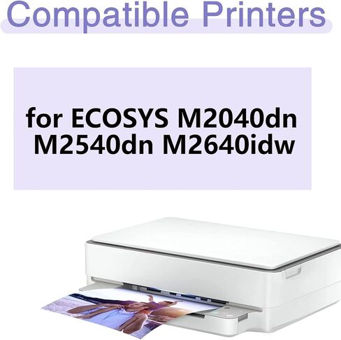 متوافق مع TK-1170 TK-1171 TK-1172 TK-1174 استبدال خرطوشة الحبر عالية العائد ل Kyocera TK1170 TK1171 TK1172 لـ ECOSYS M2040DN M2540DN M2640IDW PRINTER 2-PACK in Kuwait