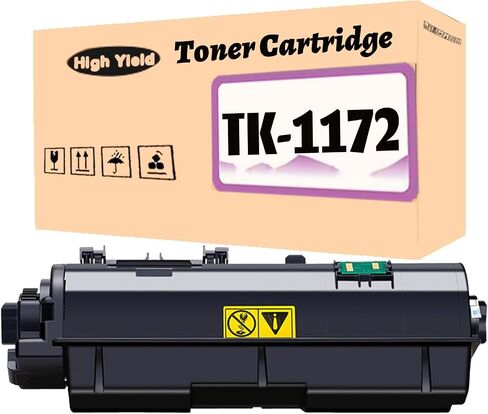 متوافق مع TK-1170 TK-1171 TK-1172 TK-1174 استبدال خرطوشة الحبر عالية العائد ل Kyocera TK1170 TK1171 TK1172 لـ ECOSYS M2040DN M2540DN M2640IDW PRINTER 2-PACK in Kuwait