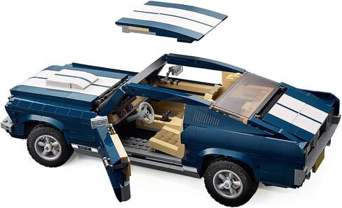 LEGO Creator Expert Ford Mustang 10265 Building Set - Exclusive Advanced Collector's Car Model, Featuring Detailed Interior, V8 Engine, Home and Office Display, Collectible for Adults and Teens in Saudi Arabia