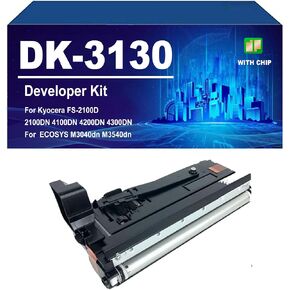 DK-3130 Developer Unit Compatible for Kyocera FS-2100D 2100DN 4100DN 4200DN 4300DN, for ECOSYS M3040dn M3540dn Printer,Black-1 Pack in Saudi Arabia